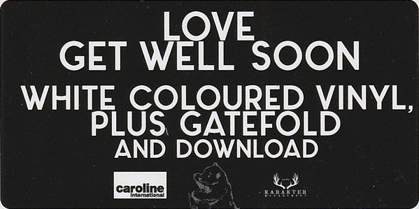 Get Well Soon : Love (LP, Album, Whi)