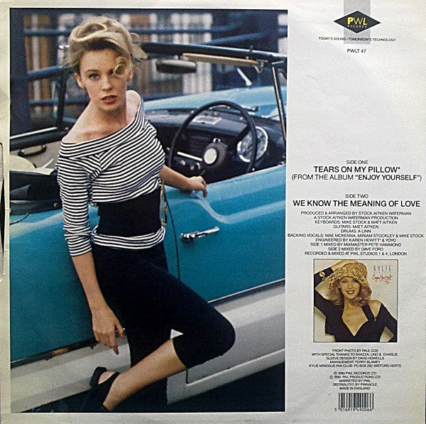 Kylie Minogue : Tears On My Pillow (12", Single)