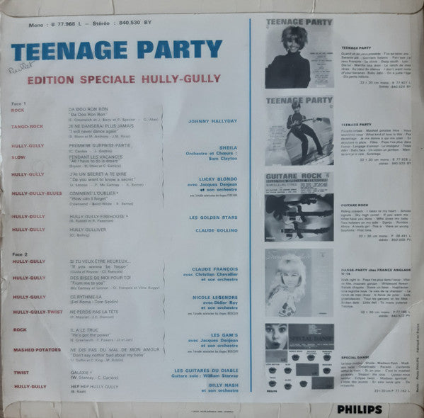 Various : Teenage Party (LP, Comp, Mono)