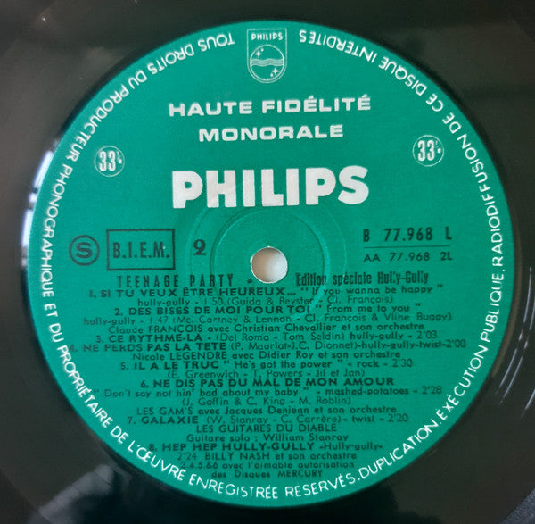 Various : Teenage Party (LP, Comp, Mono)