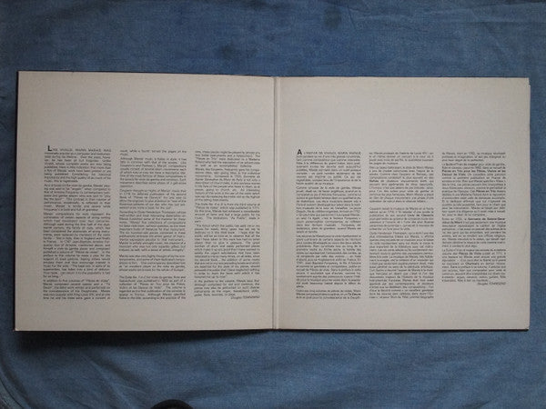 Nikolaus Harnoncourt, Marin Marais : Musique A Versailles-Marin Marais - Suites de Violes  (LP, Album, Gat)