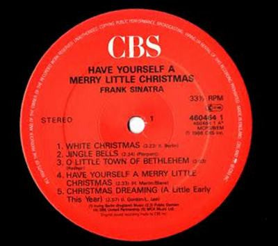 Frank Sinatra : Have Yourself A Merry Little Christmas (LP, Album, RE)