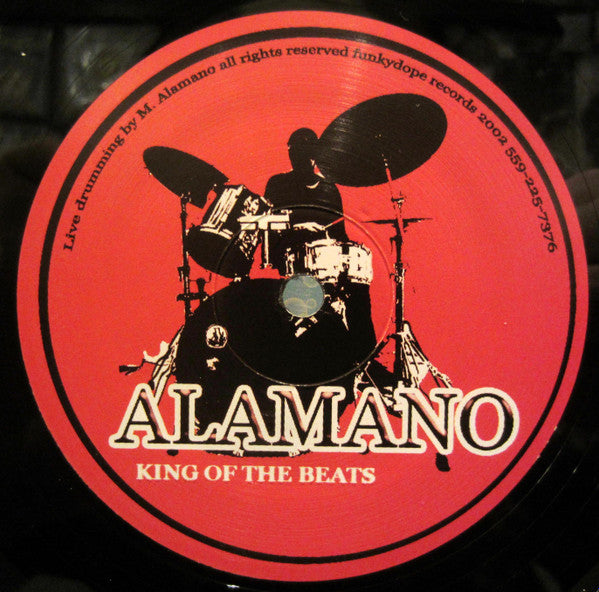 Matt Alamano : King Of The Beats (LP, Album)