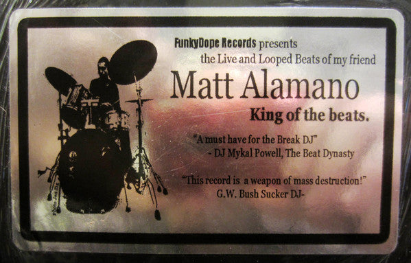 Matt Alamano : King Of The Beats (LP, Album)