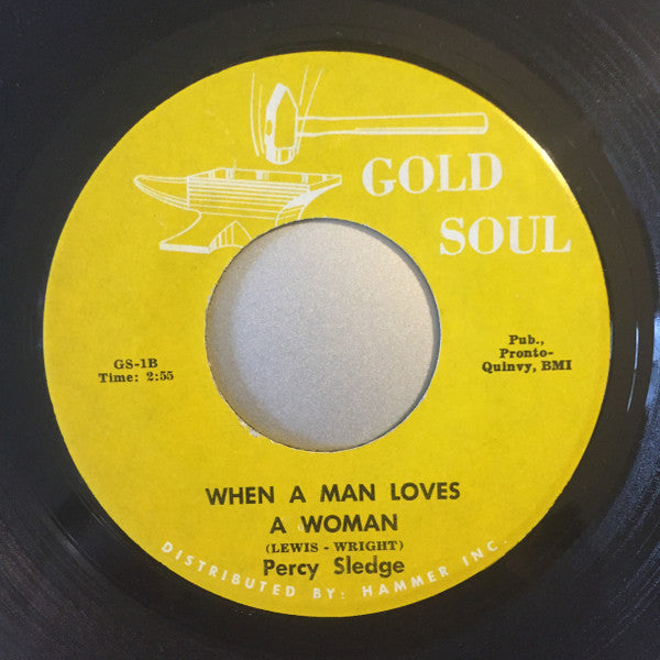 Mel Carter / Percy Sledge : Hold Me, Thrill Me, Kiss Me / When A Man Loves A Woman (7", Single)
