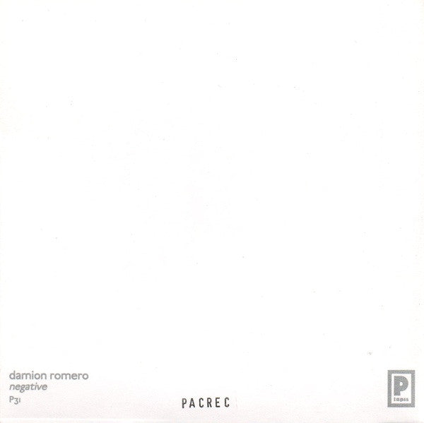 Damion Romero : Negative (CD, EP)