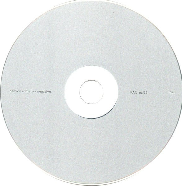 Damion Romero : Negative (CD, EP)