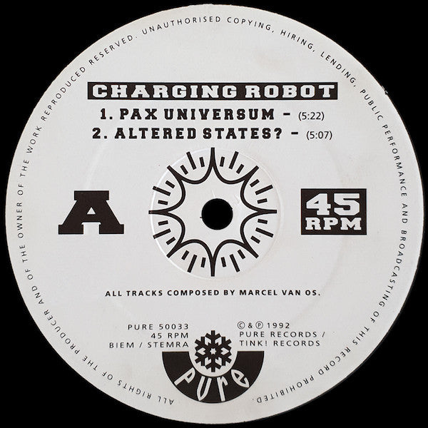 Charging Robot : Lowlands Hardtech E.P. Series Issue 3 (12", EP)