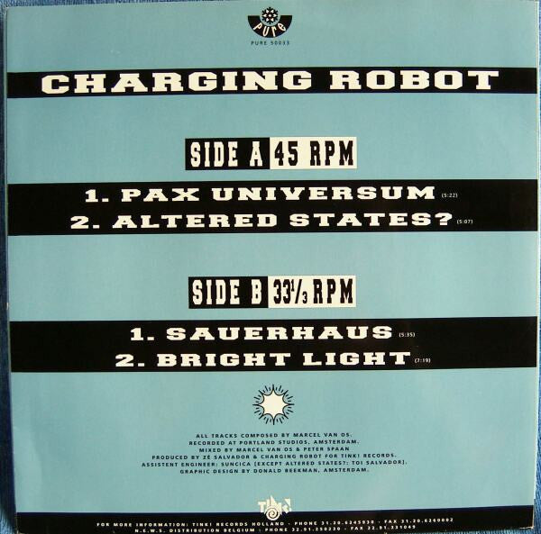 Charging Robot : Lowlands Hardtech E.P. Series Issue 3 (12", EP)