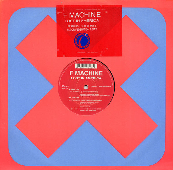 F Machine : Lost In America (12")
