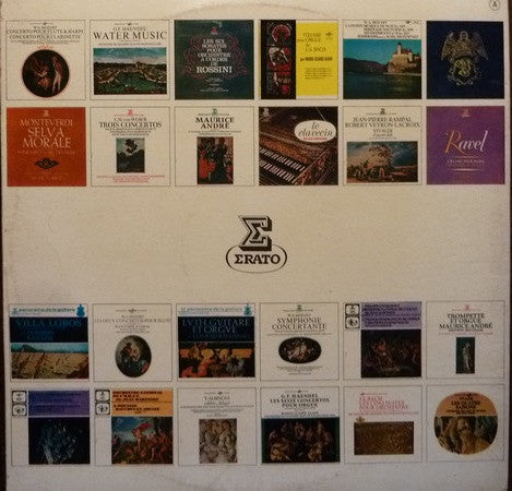 Tomaso Albinoni / Maurice André - Jacques Chambon - Georg Friedrich Hendel - Kammerorchester Des Saarländischen Rundfunks, Saarbrücken Direction Karl Ristenpart : Célèbre Adagio - Concertos & Sinfonies Pour Trompette, Hautbois & Cordes (LP, Album, Gat)