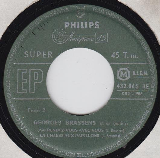 Georges Brassens : Le Parapluie (7", EP, RE)