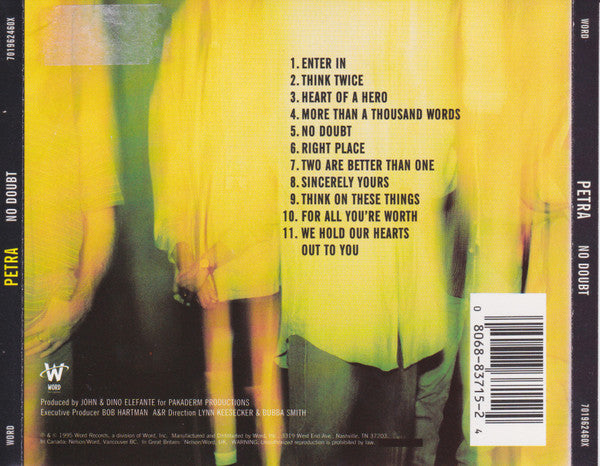 Petra (9) : No Doubt (CD, Album)