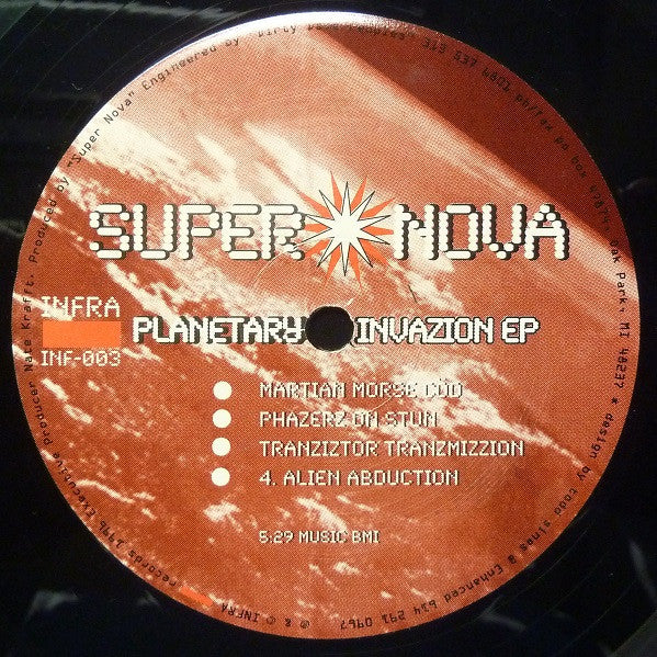 Super Nova (2) : Planetary Invazion EP (12", EP)