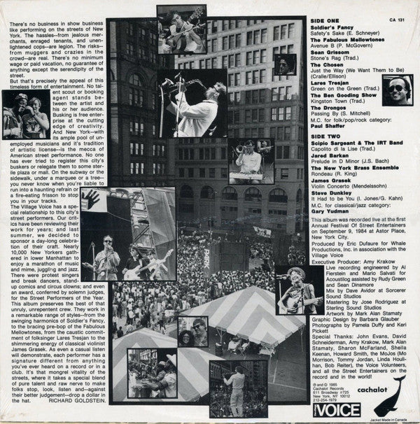 Various : Street Heat (LP, Comp)