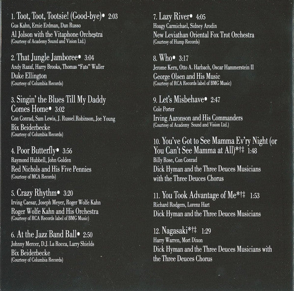 Various : Bullets Over Broadway (Music From The Motion Picture) (CD, Album, Comp, Mono)