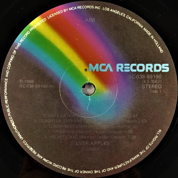 Silver Apples : Silver Apples (LP, Album, RE)