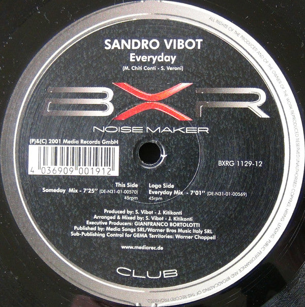 Sandro Vibot : Everyday (12")