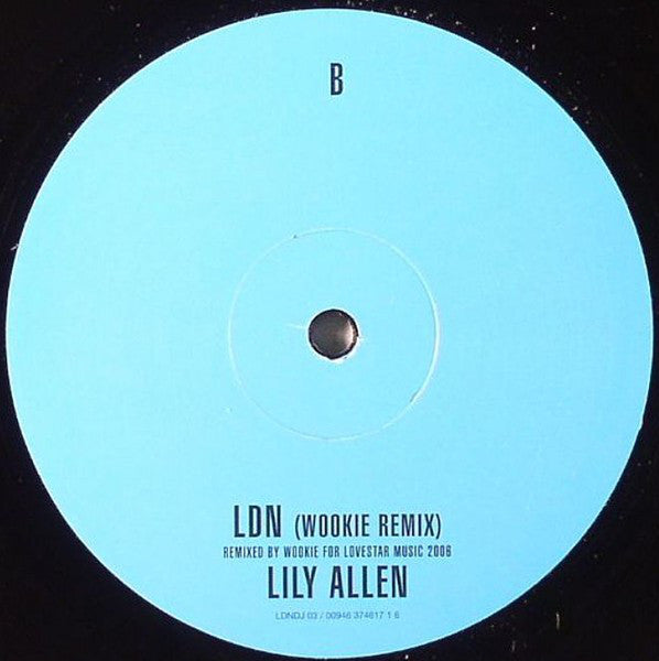 Lily Allen : LDN (12", Promo)