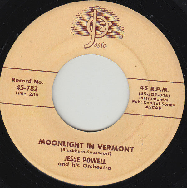 Jesse Powell (2) : Moonlight In Vermont / Riggin' (7", Single)