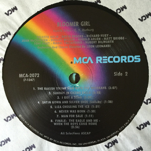 Various : Bloomer Girl (LP, Mono, RE)