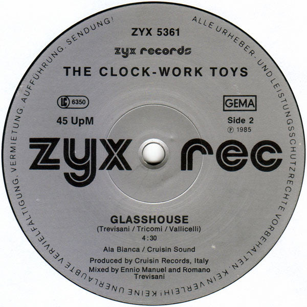 The Clock-Work Toys* : No 1 Hit Medley (Modern Talking-medley) (12", Maxi)