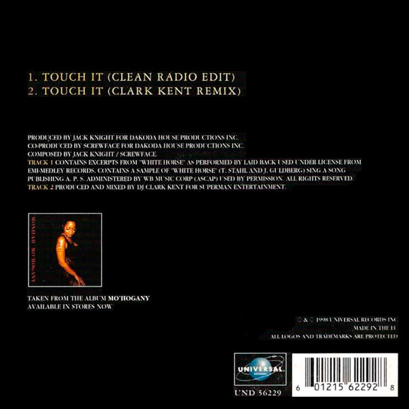 Monifah : Touch It (CD, Single)