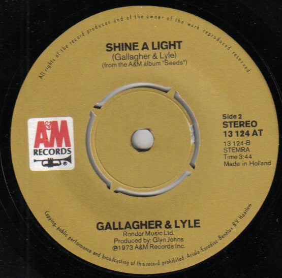 Gallagher & Lyle : Country Morning  (7")