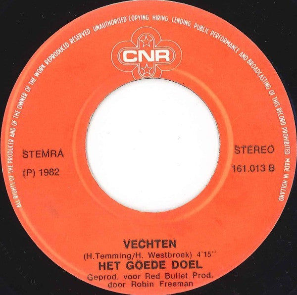 Het Goede Doel : België (Is Er Leven Op Pluto... ?) (7", Single)