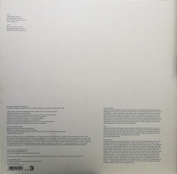 Motorpsycho : Here Be Monsters (LP, Album, 180 + CD, Album)