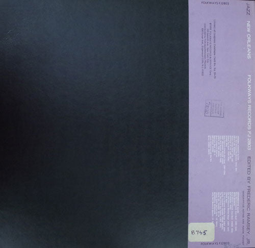 Various : Jazz Volume 3: New Orleans (LP, Comp, RE)