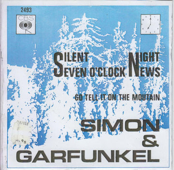 Simon & Garfunkel : Seven O'Clock News / Silent Night (7")