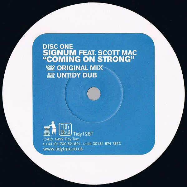 Signum Feat. Scott Mac : Coming On Strong (12", 1/2)