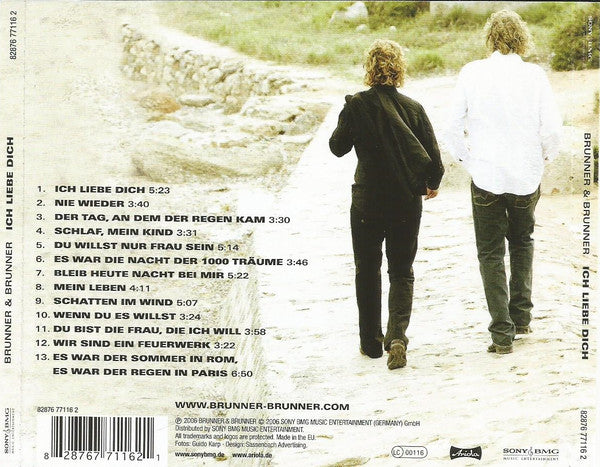 Brunner & Brunner : Ich Liebe Dich (CD, Album)