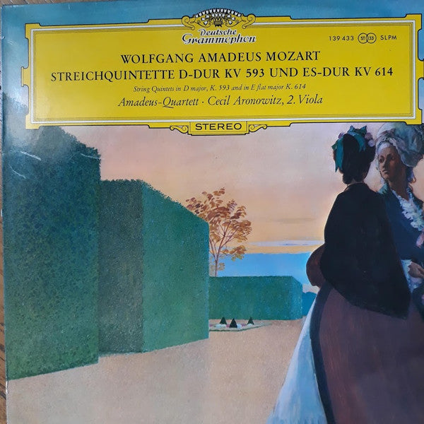 Wolfgang Amadeus Mozart - Amadeus-Quartett : Streichquintette D-dur KV 593 und Es-dur KV 614 (LP, RE)