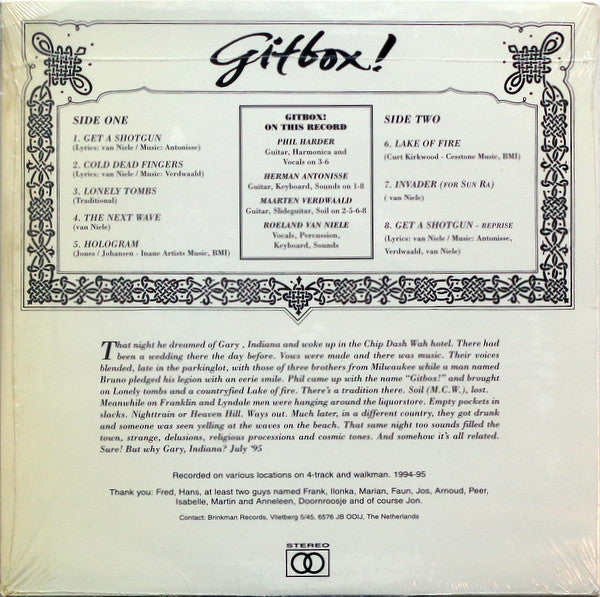 Gitbox! : Last Night I Dreamed Of Gary, Indiana (10")
