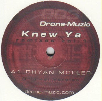 Dhyan Moller : Knew Ya - Remixes Vol. 1 (12")