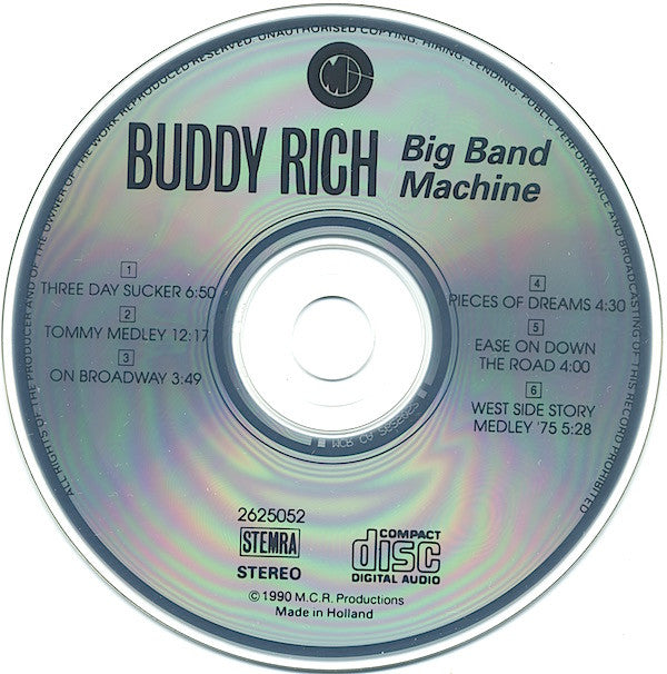 Buddy Rich : Big Band Machine (CD, Album)
