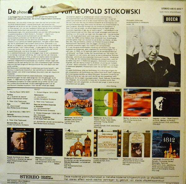 Leopold Stokowski : De Phase 4 Wereld Van Leopold Stokowski (LP, Comp)