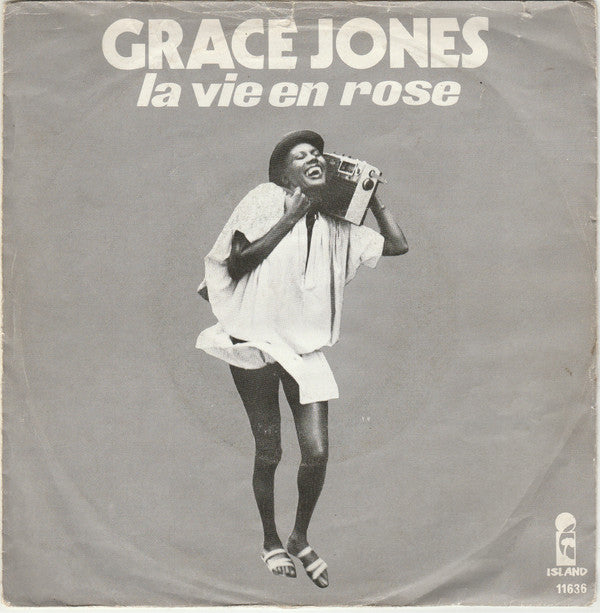 Grace Jones : La Vie En Rose (7", Single, Pic)
