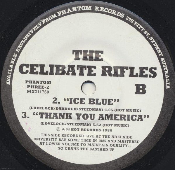 The Celibate Rifles : Eddie (7", Single, Ltd, Num)