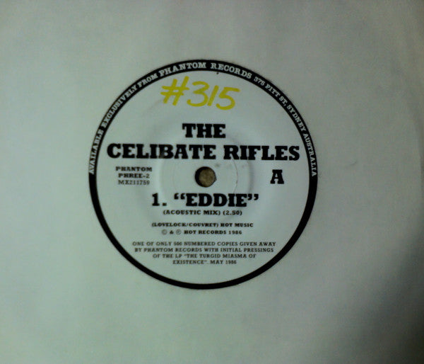 The Celibate Rifles : Eddie (7", Single, Ltd, Num)