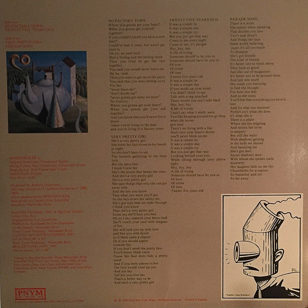 Woodpecker : No Factory Town (12", EP)