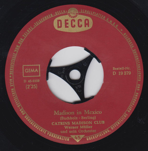 Catrins Madison Club : Madison In Mexico / Nur Aus Lauter Liebe (7", Single)