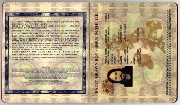 Badly Drawn Boy : Born In The U.K. (CD, Album + DVD-V, PAL + Dlx, Ltd)