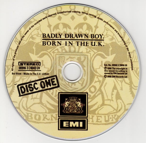 Badly Drawn Boy : Born In The U.K. (CD, Album + DVD-V, PAL + Dlx, Ltd)