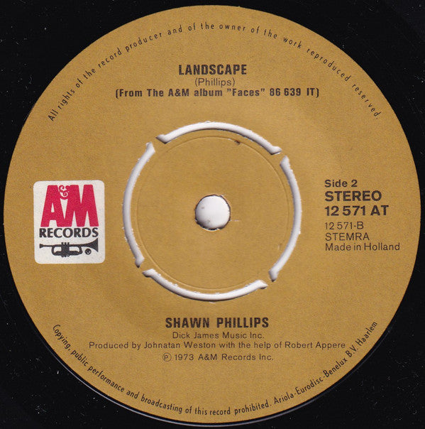 Shawn Phillips (2) : Lost Horizon (7", Single)