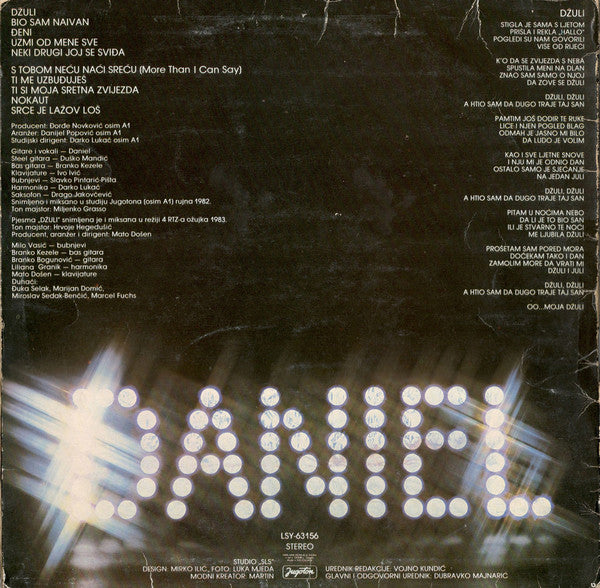 Daniel (8) : Bio Sam Naivan (LP, Album, RP, "3x)