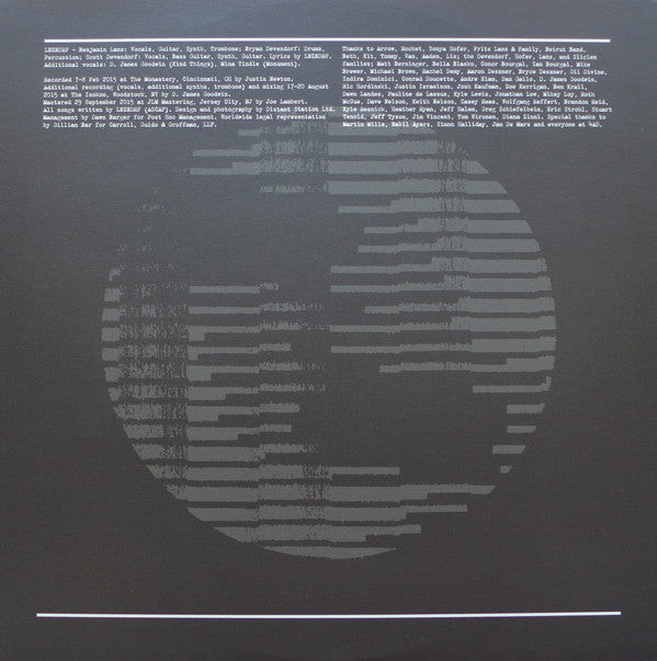 LNZNDRF : LNZNDRF (LP, Album, Ltd, Cle)