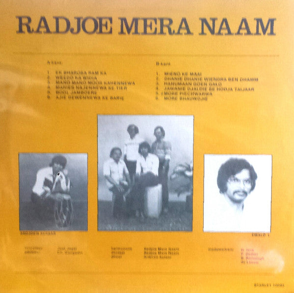 Radjoe Sewgolam : Radjoe Mera Naam (LP, Album)